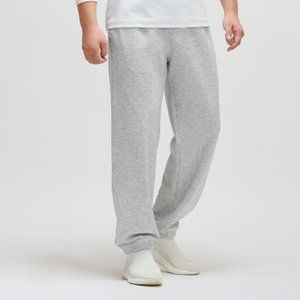 Men's loose custom wool blend elastic casual pants